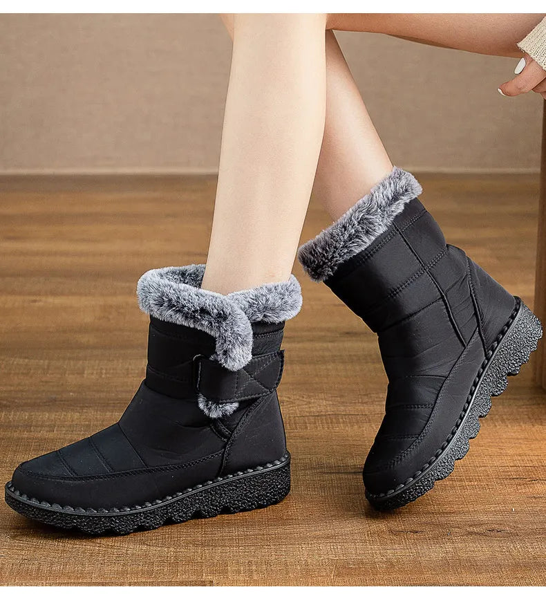 Women's Fur Winter Boot The Clothing Company Sydney