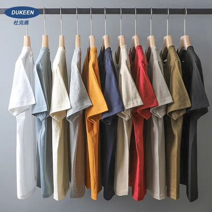 Men's 280gsm Oversized Heavy T-Shirt Summer Short Sleeve Tee Cotton Top Casual T Shirts The Clothing Company Sydney