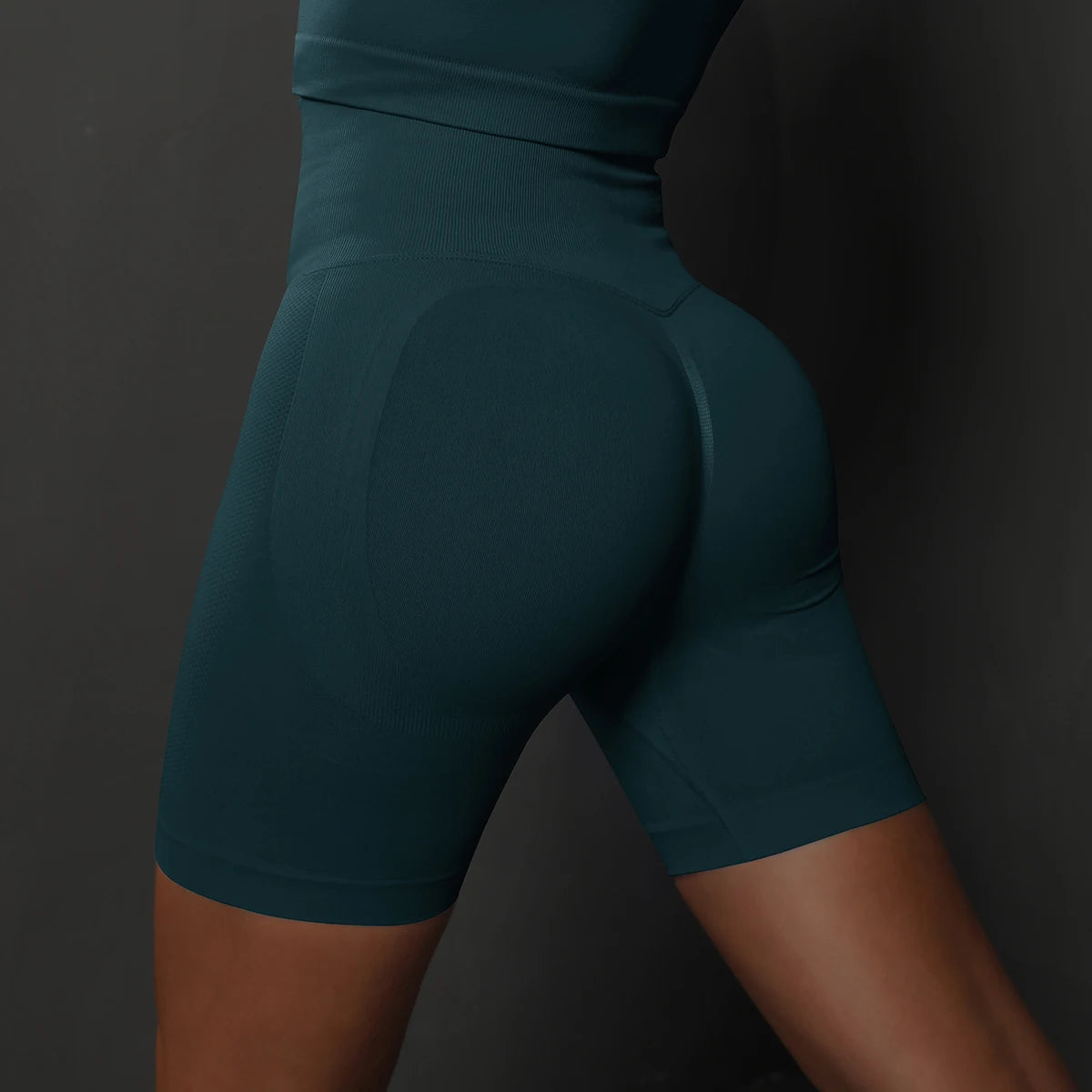 Seamless Yoga Workout Gym Fitness High Waist Sports Shorts The Clothing Company Sydney