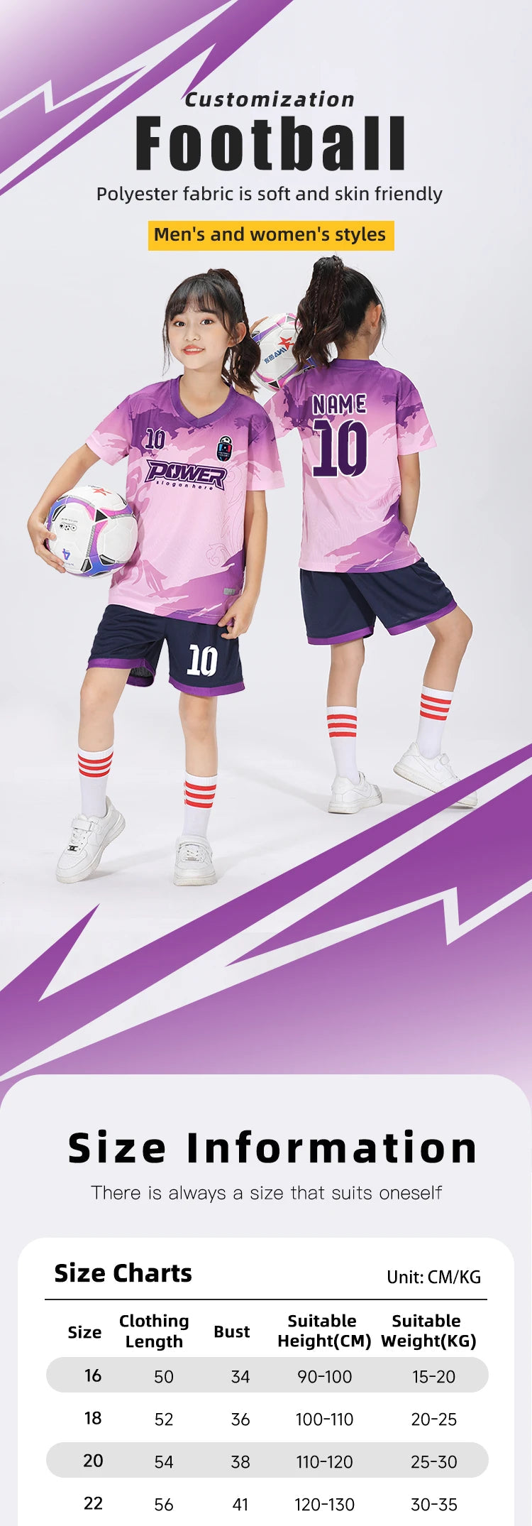 Adult Kids Football Jerseys Men Soccer Uniforms Sports Clothes Customised Futsal Sportswear Child Team Training Tracksuit Outfit The Clothing Company Sydney