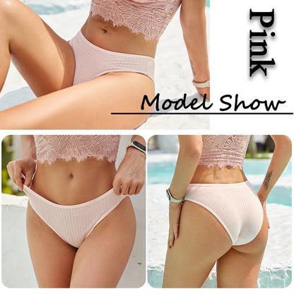 9 Pack Cotton Panties Women Underwear Striped Panty Female Soft Lingerie Briefs Underpant Intimates Set The Clothing Company Sydney