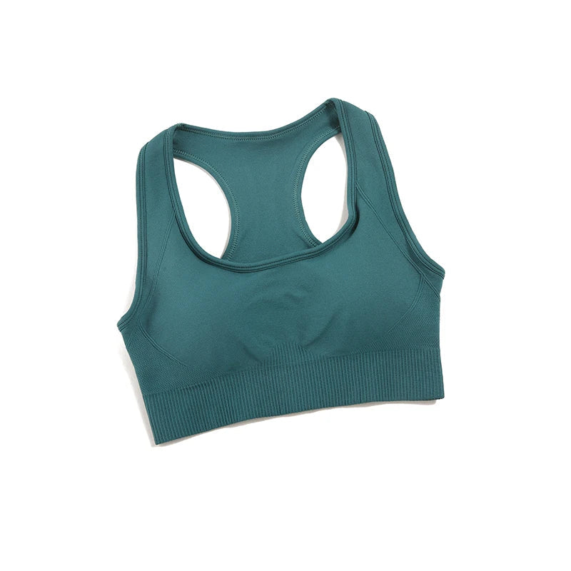 Tank Top Women's Gym Yoga Bra Padded Sports Bra Removable Workout Push Up Crop Top Fitness Bra Athletic Sportswear The Clothing Company Sydney