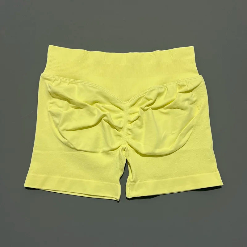 Women's Impact Shorts 4.5'' Low Waist Seamless Yoga Shorts Scrunch Bum Gym Shorts Workout Biker Short Stretch Fitness Shorts The Clothing Company Sydney