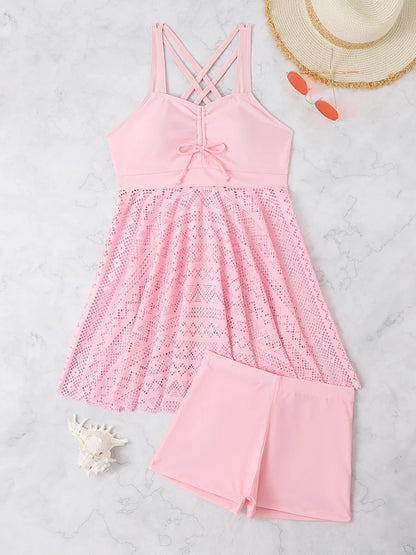 2 Piece Tankini & Beach Skirt Swimsuit Swimwear Bathers Bathing Swimming Suit Summer Beachwear - The Clothing Company Sydney