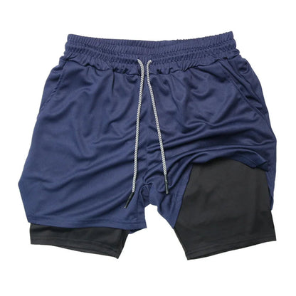 Men’s Multi-Pocket Workout Shorts – Lined Fitness, Running & Beachwear Shorts The Clothing Company Sydney