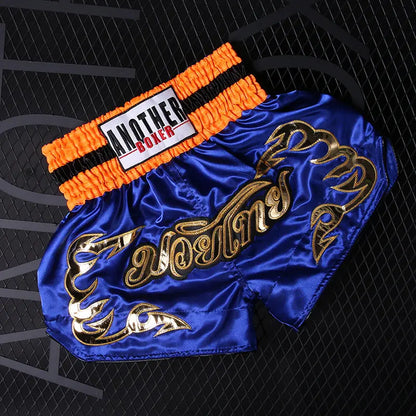 Boxing Shorts Womens Mens Embroidery MMA Shorts Professional Combat Kickboxing Training Trunks Kids Boy Girl Muay Thai Pants The Clothing Company Sydney