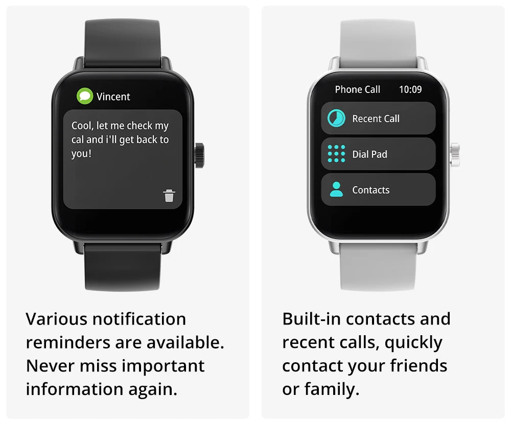P81 Smart Watch Ultra 1.9 inch Screen 24H Health Monitor 100+ Sports Modes Bluetooth Smartwatch Men Women - The Clothing Company Sydney