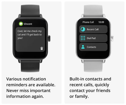 P81 Smart Watch Ultra 1.9 inch Screen 24H Health Monitor Bluetooth Smartwatch Men Women The Clothing Company Sydney