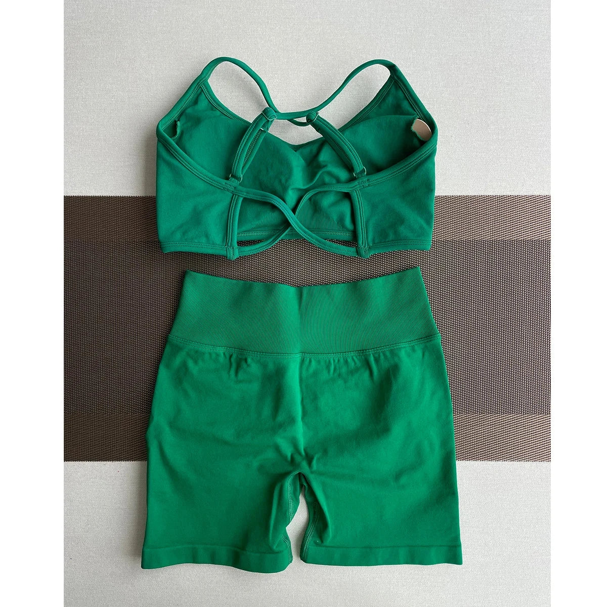 Solid Seamless Half Pants Women Soft  Fitness Outfits Yoga Gym Running Bike Wear Bicycle Skorts The Clothing Company Sydney