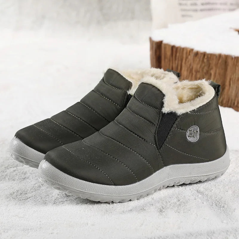Men's Boots Snow Hiking Winter Boots For Men Outdoor Men Shoes Platform Work Shoes Footwear - The Clothing Company Sydney
