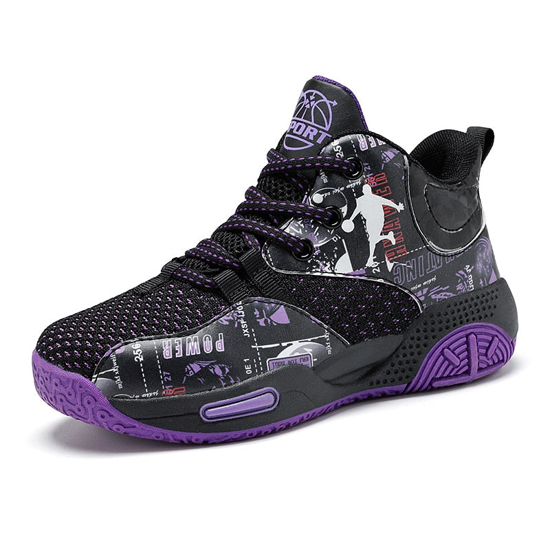 Children Boys Basketball Shoes Thick Sole Breathable Non-Slip Girls Sneakers Sport Shoes Child Basketball Shoe Boots Unisex Sneakers The Clothing Company Sydney