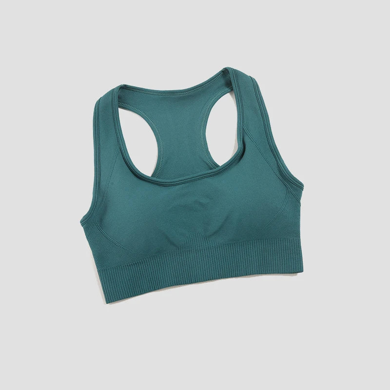 Tank Top Women's Gym Yoga Bra Padded Sports Bra Removable Workout Push Up Crop Top Fitness Bra Athletic Sportswear The Clothing Company Sydney