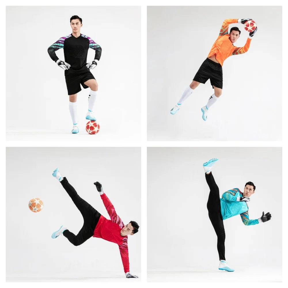 Adult Kids Football Goalkeeper Jerseys Tracksuit Custom Men Women Soccer Goalie Tracksuit Long Sleeve Uniform Outfit - The Clothing Company Sydney
