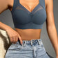 2 Pack Women's Lace Plus Size Seamless Bra Bralette Backless Brassiere Vest Female Gather Shock-Proof Wireless Sports Bra The Clothing Company Sydney