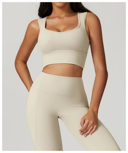 Women's Sports Bras Fitness Vest High Strength Sports Top Backless Yoga Bra Running Fitness Breathable Shockproof Yoga Bra The Clothing Company Sydney