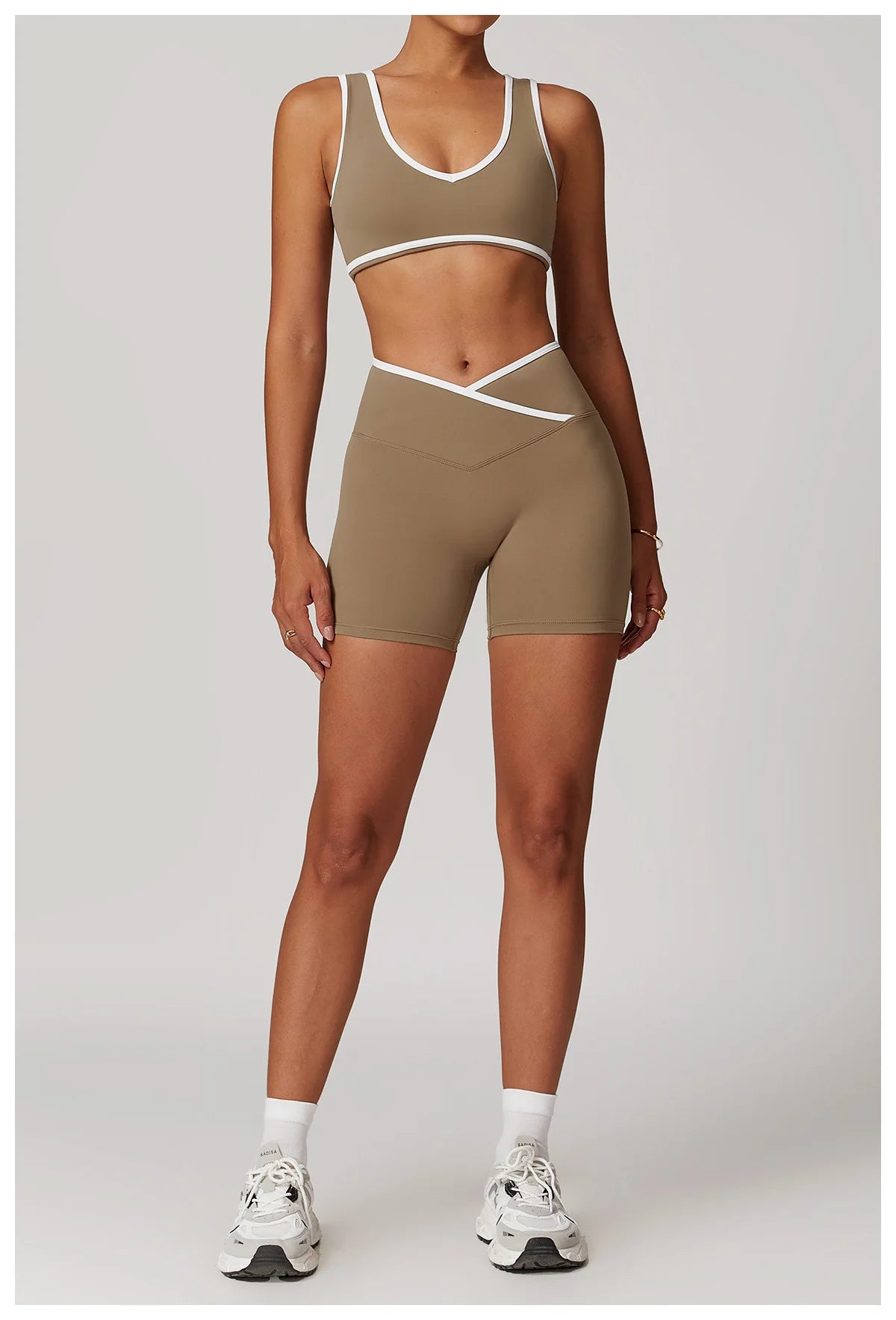 2 Piece Yoga Set Women's Workout Outfits Fitness Sportswear Gym Tracksuit High Waist Leggings Sports Bra Athletic Wear The Clothing Company Sydney