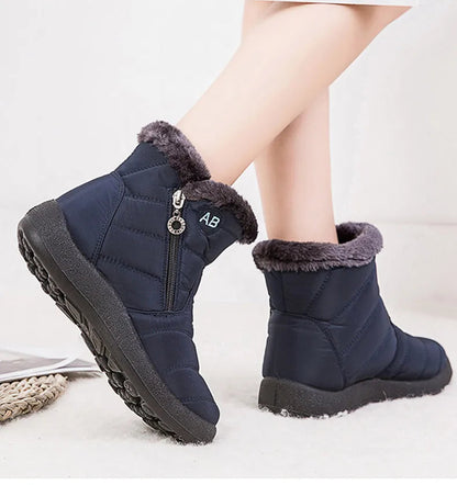 Women's Ankle Shoes Low Heels Winter Snow Boots Footwear The Clothing Company Sydney