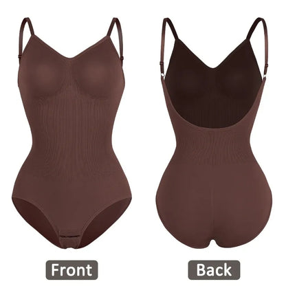 Womens Backless Bodysuits Seamless Shapewear Body Shaper Camisole Tops Corset Shapewear - The Clothing Company Sydney
