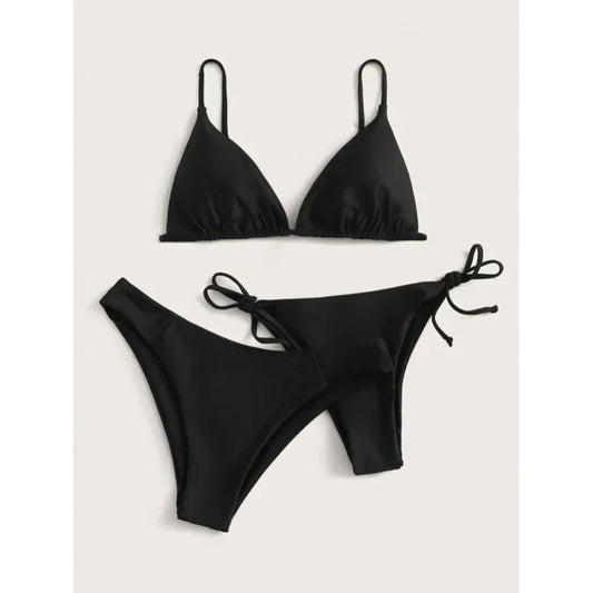 3 Pack Two Bottoms Push Up Bikini Sets Swimsuit Low And Mid Waist Three Piece Swimwear Bathing Suit The Clothing Company Sydney