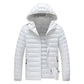 Mens Hooded Casual Puffer Down Jacket The Clothing Company Sydney