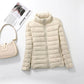 Women Spring Jacket Fashion Short Ultra Lightweight Packable Puffer Coats 15 Colors Female Down Warm Korean Slim Fit Parkas 5XL The Clothing Company Sydney