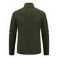 Men's Casual Stand Collar Sweater Zipper Cardigan The Clothing Company Sydney