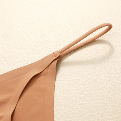3 Pack Women Seamless Thongs Low Waist Bikini Panties Female Underpants T-back Underwear - The Clothing Company Sydney