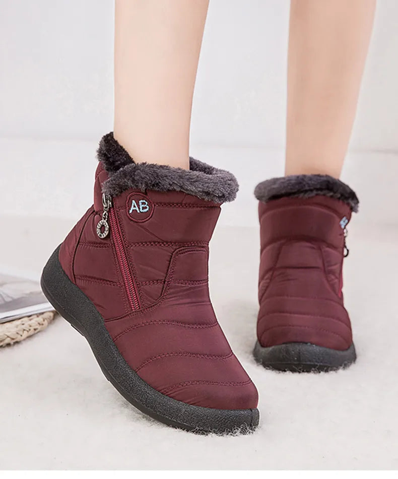 Women's Ankle Shoes Low Heels Winter Snow Boots Footwear The Clothing Company Sydney