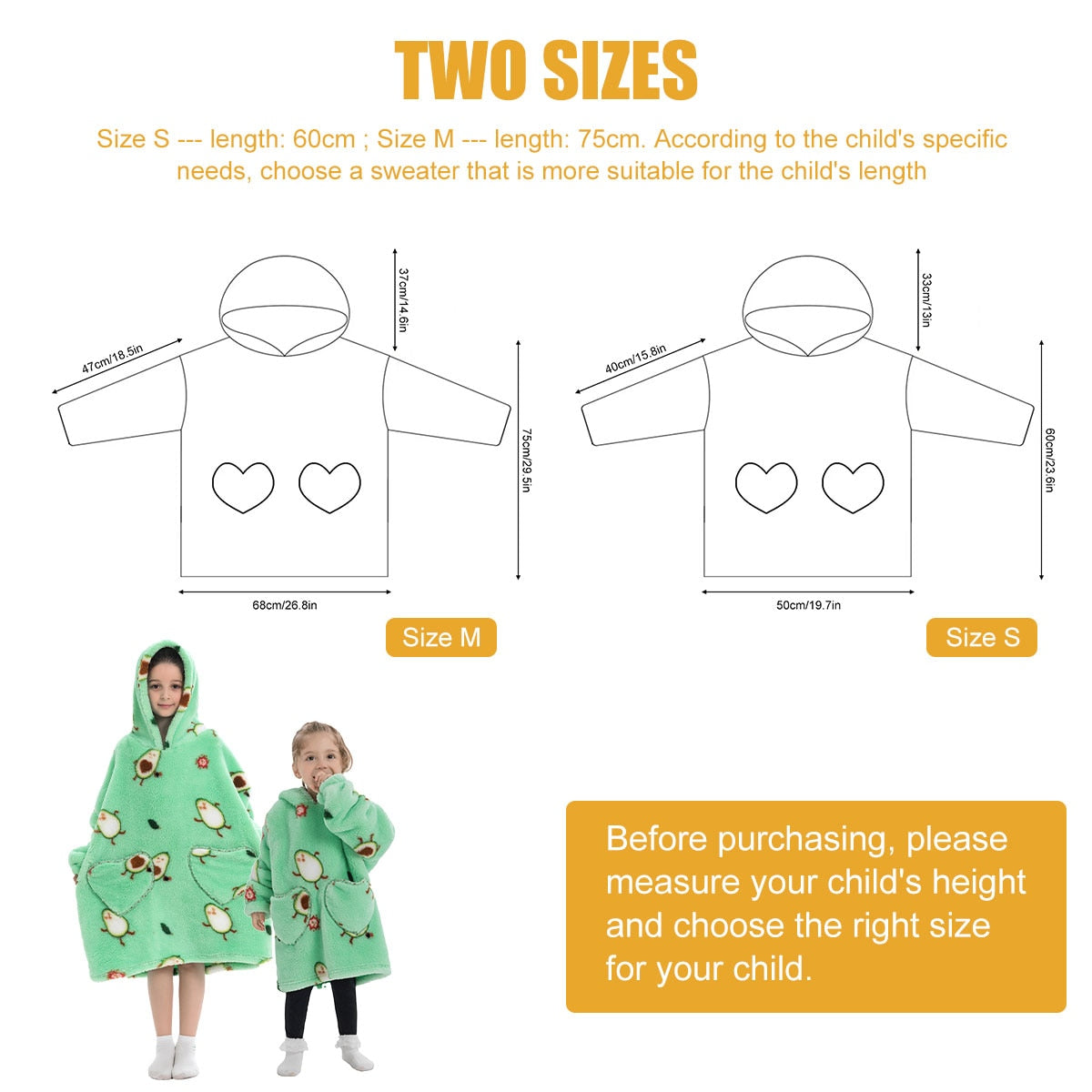 Oversized Hooded Blanket for Adult Child Wearable Blankets for Winter Warm Outdoor Hoodie Sweatshirt The Clothing Company Sydney
