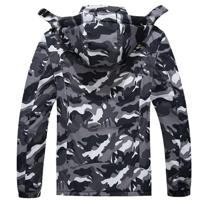 Winter Fleece Lining Parka Waterproof Men's Ski Snowboard Jackets Windproof Removable Hoodie Coats Casual Windbreaker - The Clothing Company Sydney