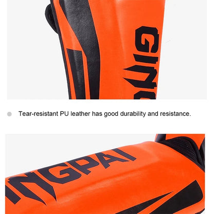 Muay Thai Kickboxing Boxing Shin Guard Pads Martial Arts Leg Protector Taekwondo Ankle Guards - The Clothing Company Sydney