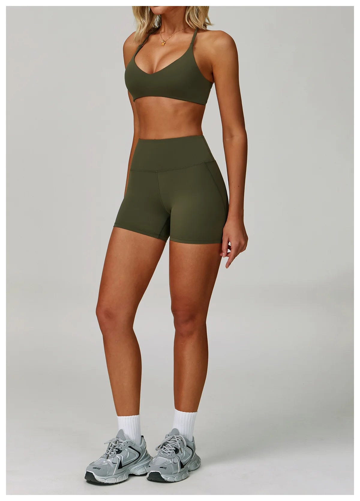 2 Piece Set Women's Tracksuit Fitness Clothes Yoga Sets Sportswear Workout Bra High Waist Leggings Set Gym Clothing Sports Suits The Clothing Company Sydney