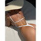 Backless String Mini Micro Thong Women Swimwear One Piece Swimsuit Female Bather Bathing Suit