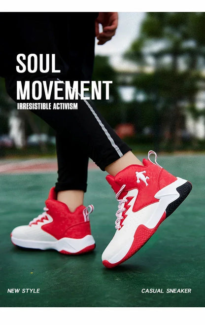 Kids Basketball Shoes – Breathable Non-Slip Sneakers The Clothing Company Sydney