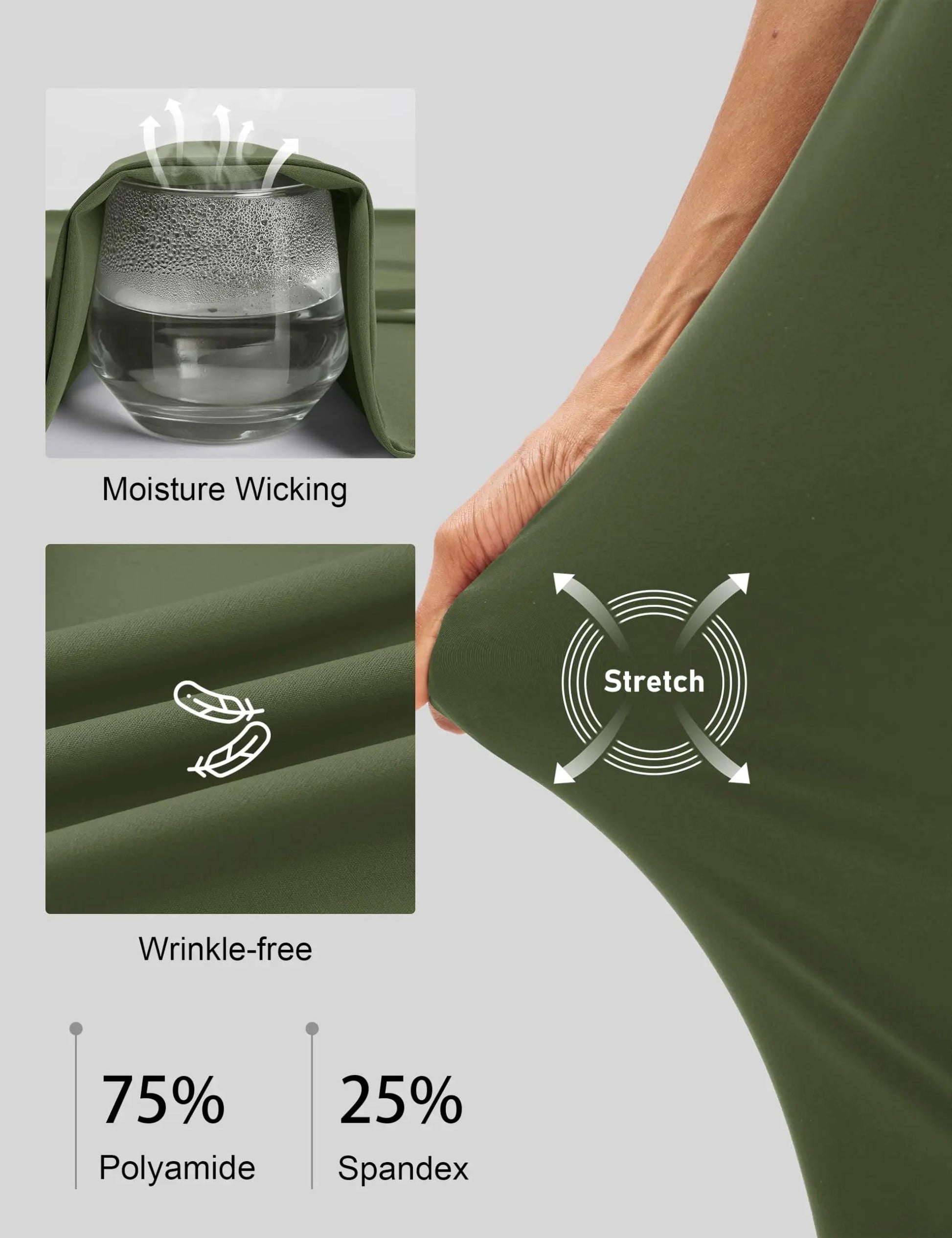 UPF 50+ Golf Pants Women's Lightweight Quick Dry Stretch Pants High Waist Work Athletic Casual Pants The Clothing Company Sydney