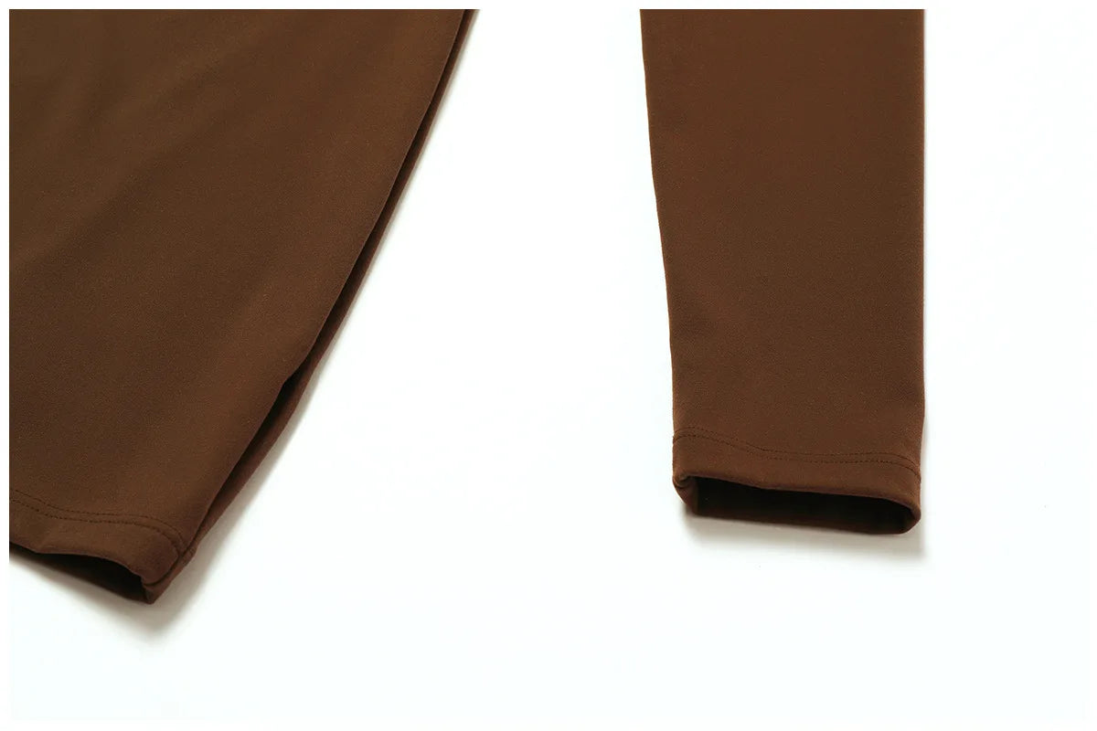 Zipper Long Sleeve JumpSuits Women Workout Tracksuit Short Skirt Sportswear Yoga Set Fitness Bodysuit Gym Clothes Yoga Suit - The Clothing Company Sydney