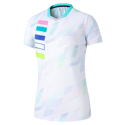 Women's Tennis Volleyball Badminton Golf Shirts Custom Table 3D Print Quick Dry Running Short Sleeve Polyester Yoga Training Gym Tee The Clothing Company Sydney