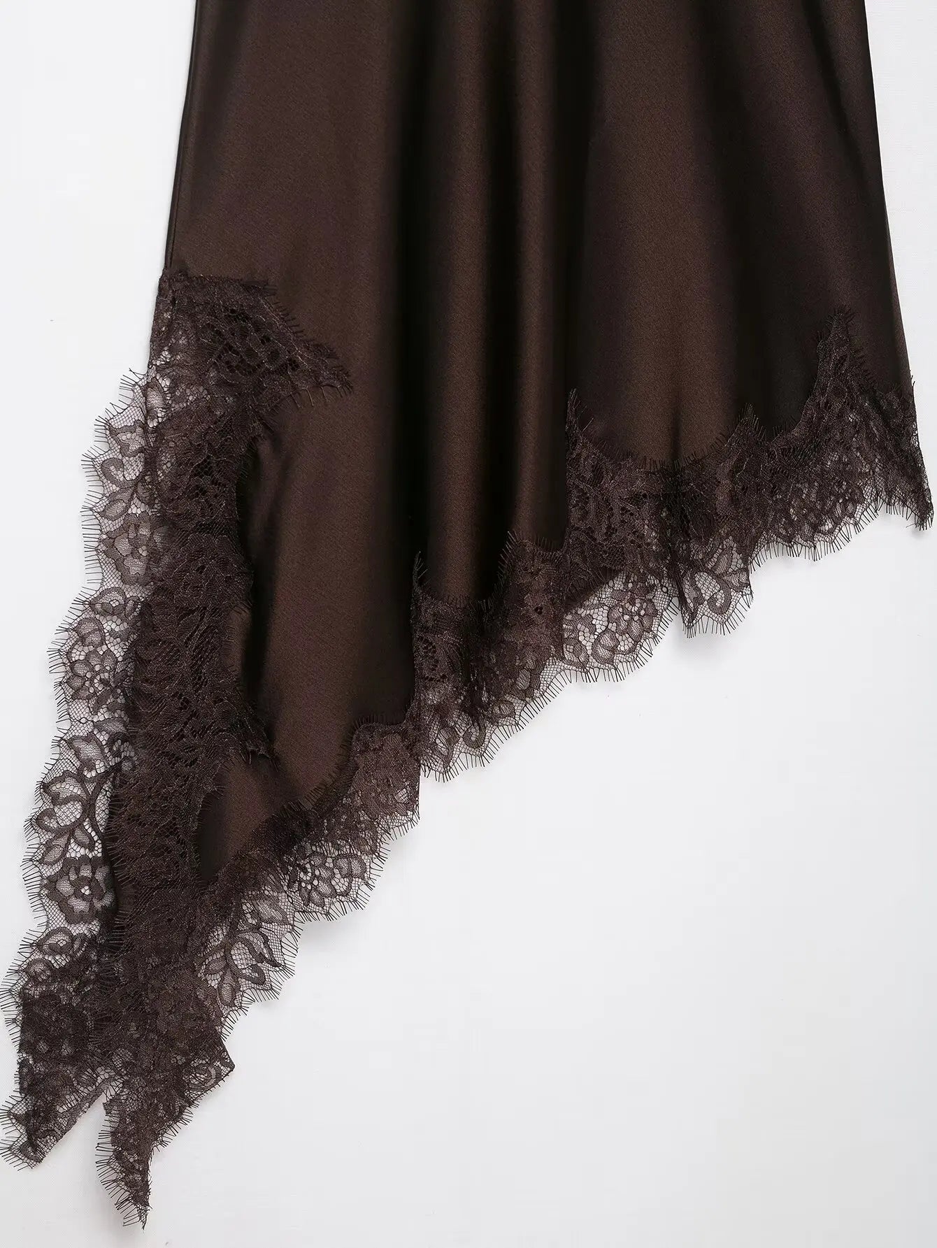 Lace Splicing Summer Sleeveless Asymmetry Dress Backless Slim Women's Party Sling Mini Dress The Clothing Company Sydney