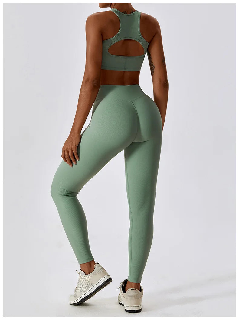 Women's Sport Bras Gym High Intensity  Running Yoga Beautiful Back Dry Bras Shockproof Rib Workout Bra Seamless Fitness Top The Clothing Company Sydney