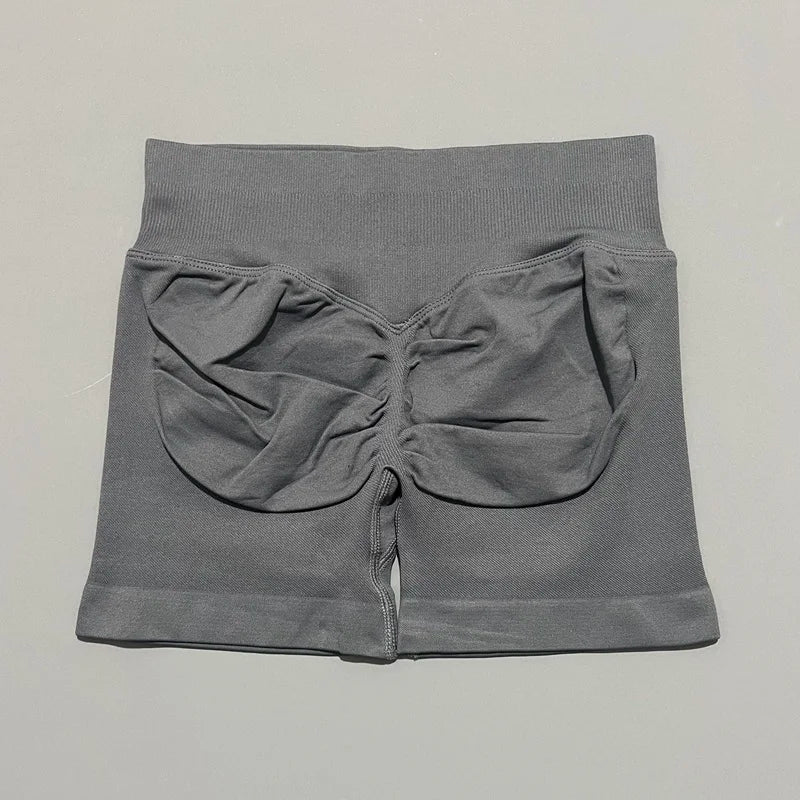 Women's Impact Shorts 4.5'' Low Waist Seamless Yoga Shorts Scrunch Bum Gym Shorts Workout Biker Short Stretch Fitness Shorts The Clothing Company Sydney