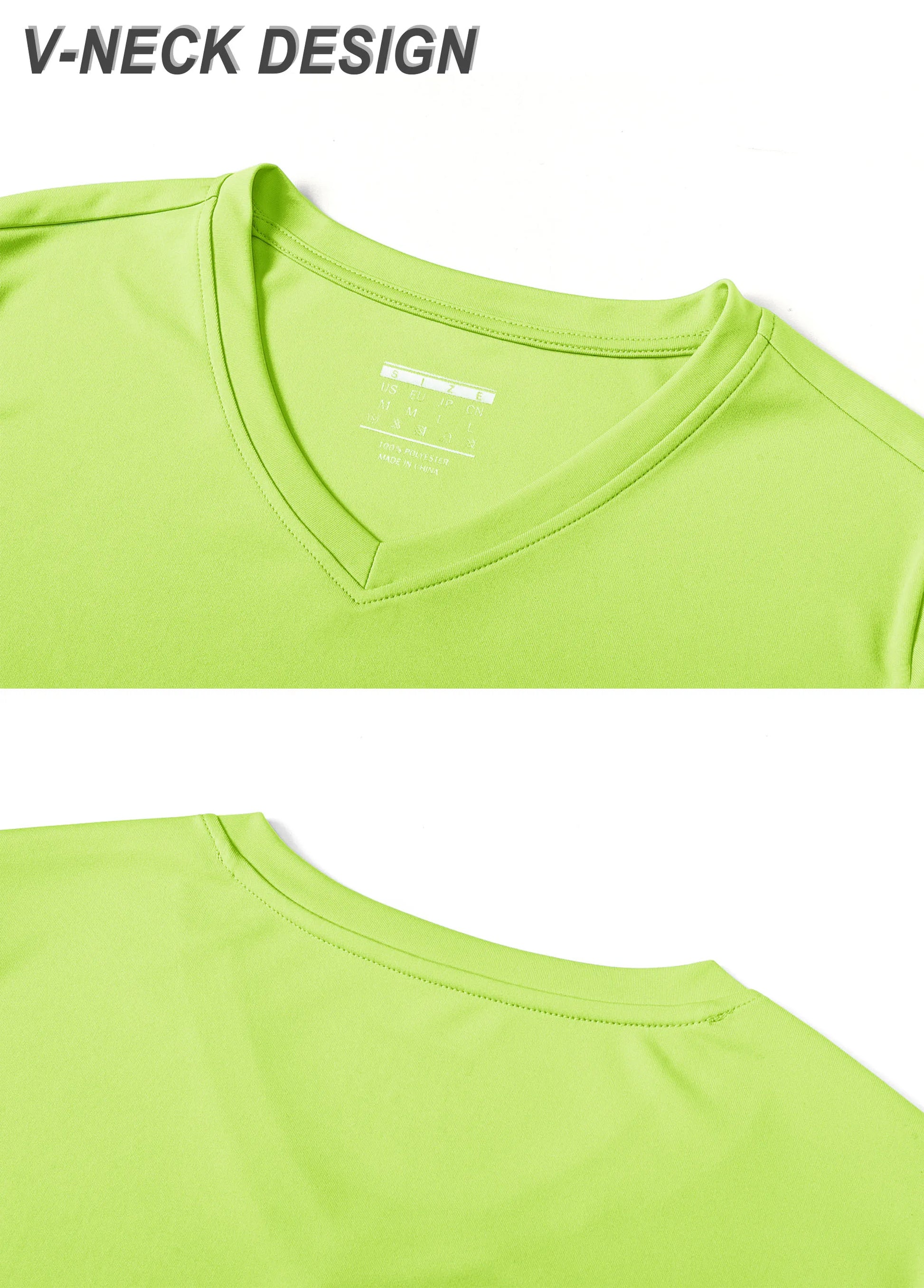 UPF 50+ Summer Short Sleeve V-Neck T-shirts Womens Sun Protection T-shirts Quick Dry Hiking Running Tee Shirts Tops - The Clothing Company Sydney