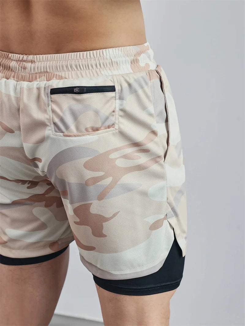 Men’s Multi-Pocket Workout Shorts – Lined Fitness, Running & Beachwear Shorts The Clothing Company Sydney