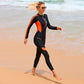 One Piece Swimsuit Women's Long Sleeve Full Length Sunscreen Surfing and Diving Swimwear - The Clothing Company Sydney