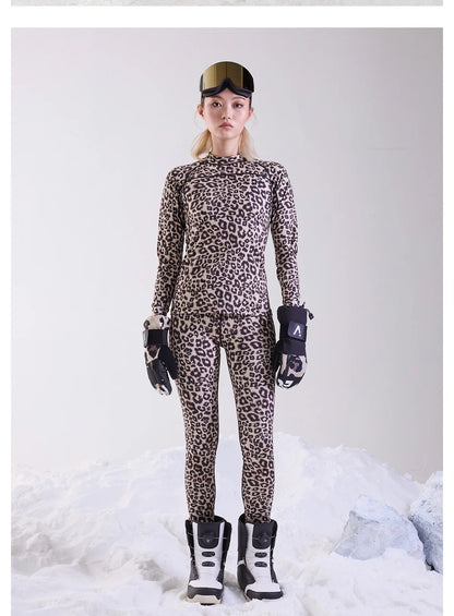 Womens 2 Piece Ultra Soft Winter Ski Quick Dry Base Layering Set Microfiber Fleece Thermal Underwear Plus Pants Set - The Clothing Company Sydney