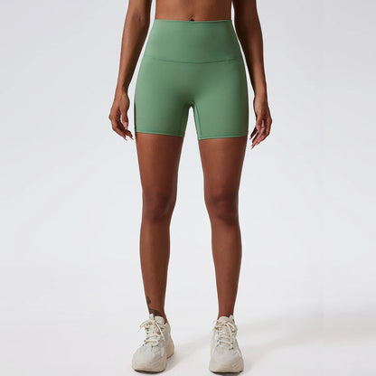 Yoga Clothing Push Up Gym Shorts Womens High Waist Sports Leggings Workout Cycling Shorts - The Clothing Company Sydney