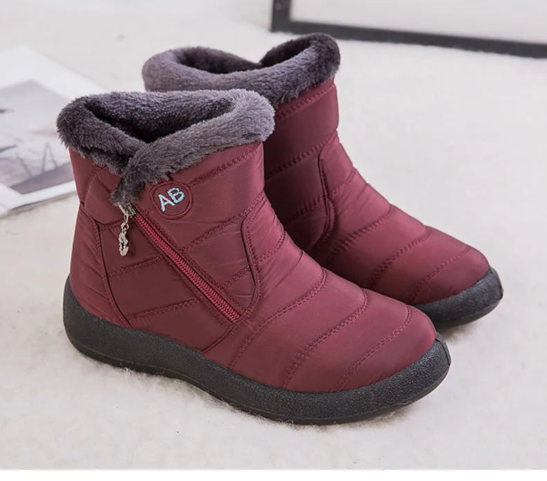 Women's Ankle Shoes Low Heels Winter Snow Boots Footwear The Clothing Company Sydney