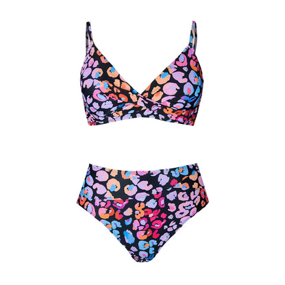 2 Piece High Waist Swimsuit Bikini Set The Clothing Company Sydney