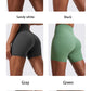 Yoga Clothing Push Up Gym Shorts Womens High Waist Sports Leggings Workout Cycling Shorts