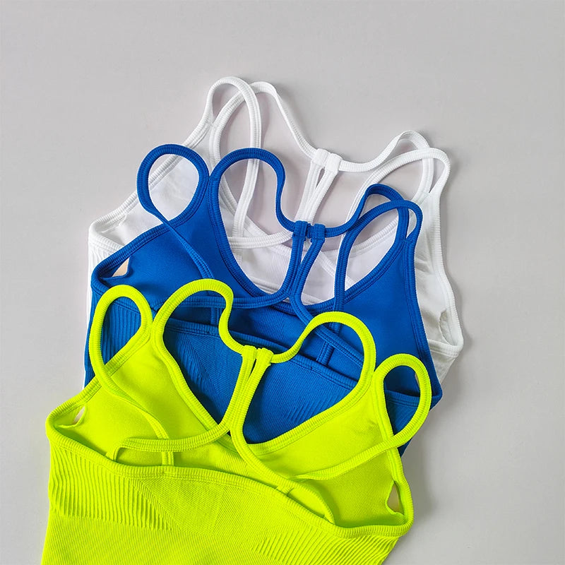 Women's running shockproof summer Bralette quick drying back fitness bra vest training Yoga Sports bra The Clothing Company Sydney