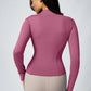 Women's Zipper Turtleneck Sports Long-Sleeve Sports Top, Gym Wear Ladies' Sportswear for Indoor Outdoor Jacket The Clothing Company Sydney